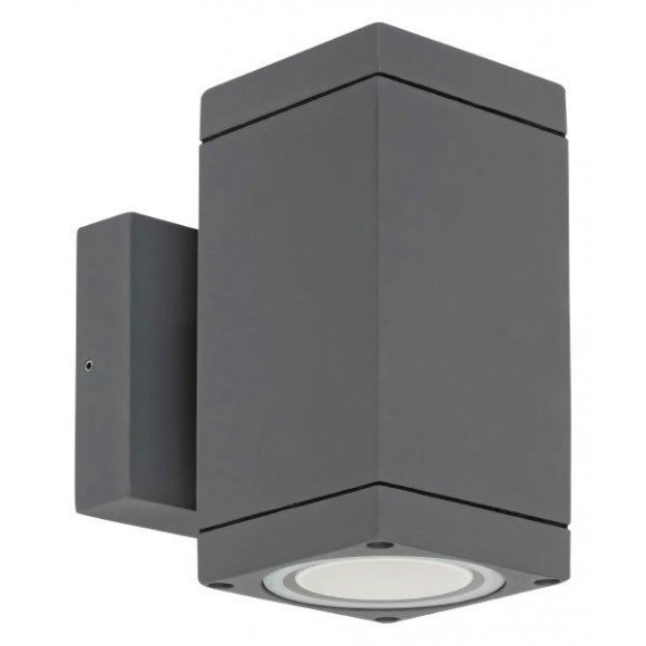 Rabalux 7888 kültéri fali lámpa Buffalo 2x35W | GU10 | IP54 - antracit