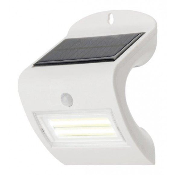 Rabalux 7970 LED kültéri napelemes fali lámpa mozgásérzékelővel Opava 1x2W | 115lm | 4000K | IP44 - fehér