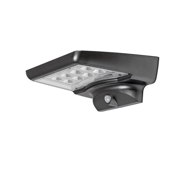 Rabalux 98077014 LED napelemes kültéri fali lámpa Moselle | 4W integrált LED forrás | 300lm | 4000K