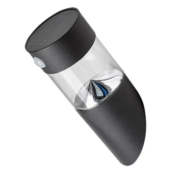 Rabalux 98077015 LED napelemes kültéri fali lámpa Kapuas | 1,5W integrált LED forrás | 100lm | 4000K