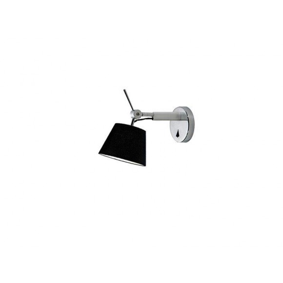 Azzardo AZ2413 fali lámpa Zita Alu Wall XS 1x60W | E27 | IP20 - fekete