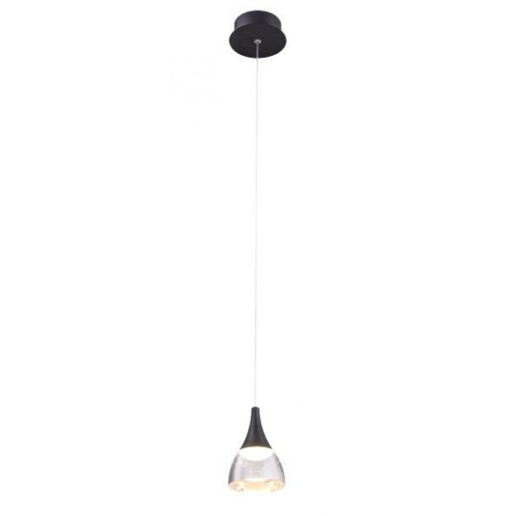 Azzardo AZ2847 LED mennyezeti lámpa Dalmatia 1 1x6W | 270lm | 3000K | IP20 - fekete