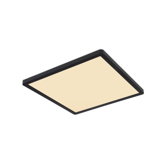 Globo 41563-18B LED mennyezeti lámpa Sapana 1x18W | 1500lm | 3000K | IP44 - switchdimmer, memória funkció, fekete, opál