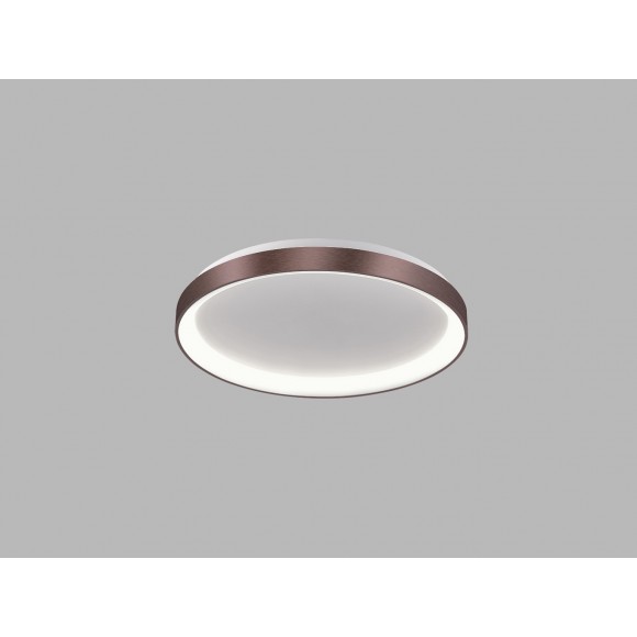 LED2 1273158 LED mennyezetre szerelhető lámpa Bella Slim 1x48W | 3360lm | 3000-4000K - barna