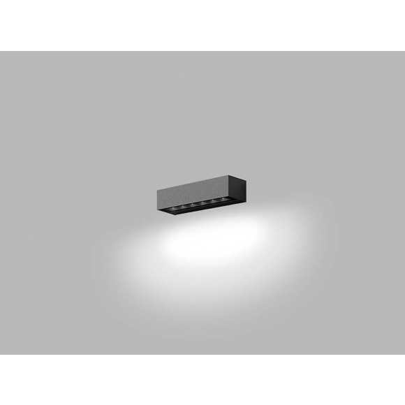 LED2 5131834 LED kültéri fali lámpa Beno 1x7W | 600lm | 3000K | IP65 - antracit