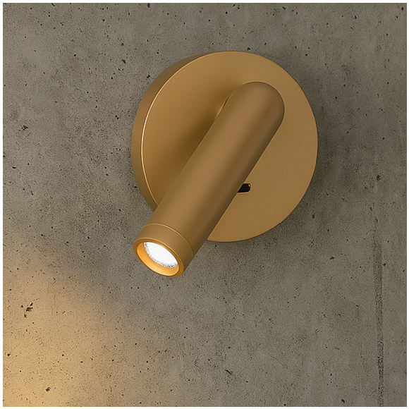 Italux WL-64834-1-GD LED fali spotlámpa Carda | 3W LED | 164lm | 3000K