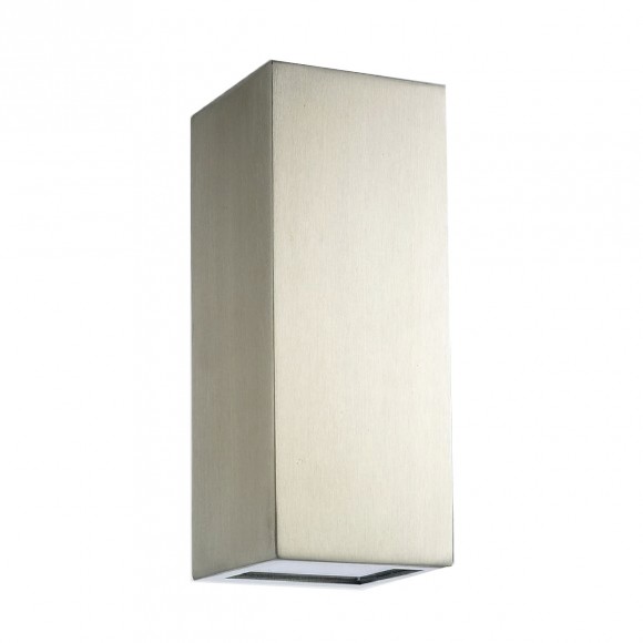 Emithor 65253 LED kültéri falilámpa  Block 2x3W | 600lm | 4000K | IP44 - rozsdamentes acél
