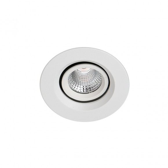 Italux DA-401C/WK-WW/50 LED süllyesztett mennyezeti spotlámpa Torres 1x13W | 1300lm | 3000K | IP44 - fehér