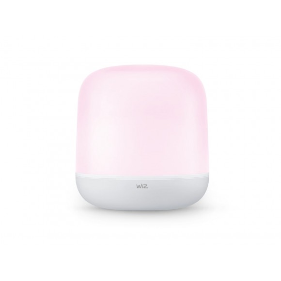 WiZ Portable 8719514551718 LED asztali lámpa Hero 1x9W | 620lm | 2200-6500K - RGB, szabályozható, Bluetooth, fehér