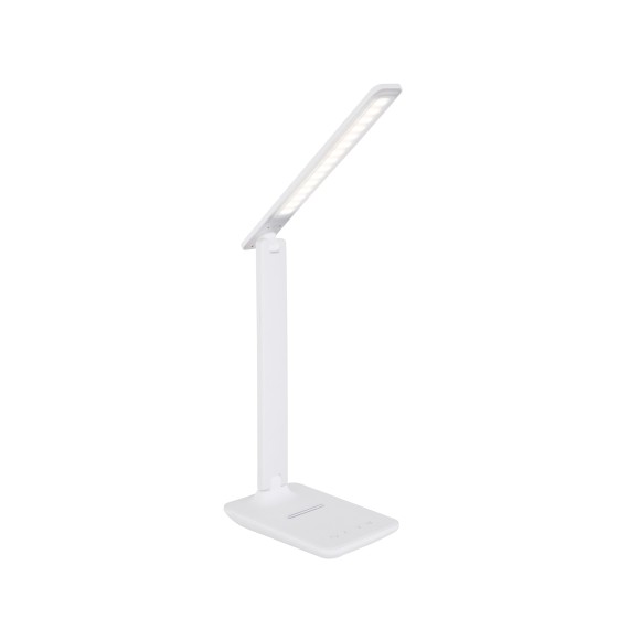 Globo 58400W LED asztali lámpa Bulla 1x6W | 350lm | 3000-4500-6000K - szabályozható, USB, érintőkapcsoló, fehér