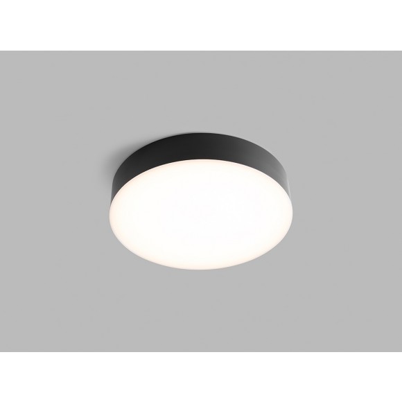 LED2 5200154 LED kültéri mennyezeti lámpa Drum mozgásérzékelővel 1x21W | 1680lm | 3000K/4000K/6500K - antracit