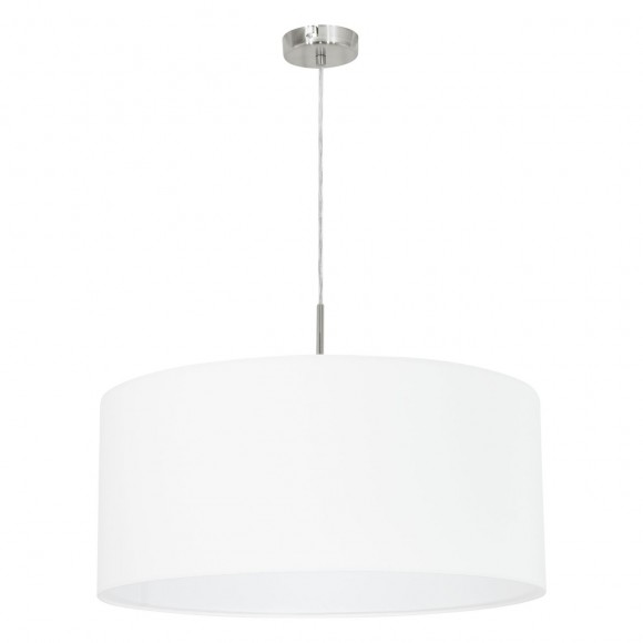 Eglo 31575 Paster textil függőlámpa 1X60W fehér