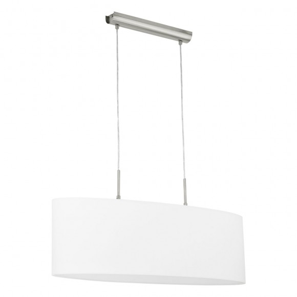 Eglo 31579 Paster textil függőlámpa 2x60W fehér