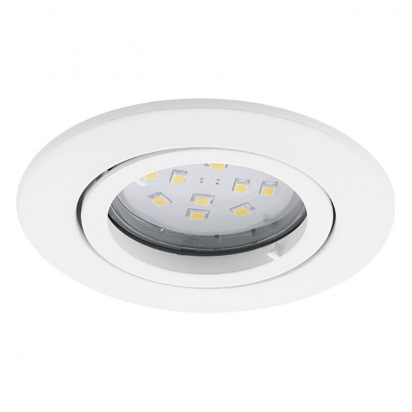 Eglo 31683 TEDO billenős süllyesztett spotlámpa, 3 darabos készlet, fehér LED-GU10 3X5W