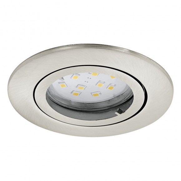 Eglo 31689 TEDO billenős süllyesztett lámpa fényes króm, 3 darabos készlet LED-GU10 3X5W