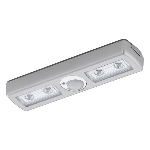 Eglo 94686 LED orientációs elemes lámpa mozgásérzékelővel Baliola 4x1W | 3000K