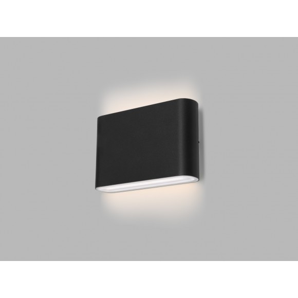 led2 5234754 LED kültéri fali lámpa FLAT II | 2x3W integrált LED forrás