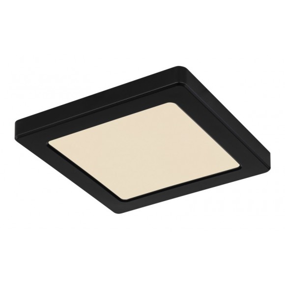 Globo 12380-12B LED mennyezeti lámpa Lasse 1x12W | 900lm | 3000-4000-6500K - fekete, opál
