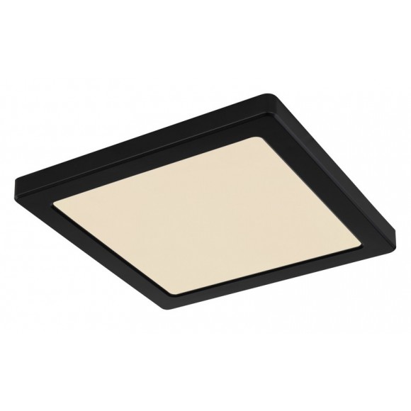 Globo 12380-18B LED mennyezeti lámpa Lasse 1x18W | 1400lm | 3000-4000-6500K - fekete, opál
