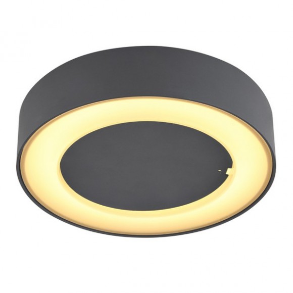 Globo 32136D LED kültéri mennyezeti lámpa Sura 1x12W | 507lm | 3000K | IP54 - opál, antracit