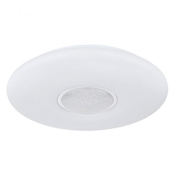 Globo 41367-24 Sully LED mennyezeti lámpa 1x24W | 1500lm | 3000-6500K | RGB - szabályozható, távirányítás, szivárvány effektus, éjszakai üzemmód, memória funkció, fehér, opál