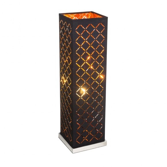 Globo 15229T2 asztali lámpa Clarke 1x40W | E27 - fekete, arany