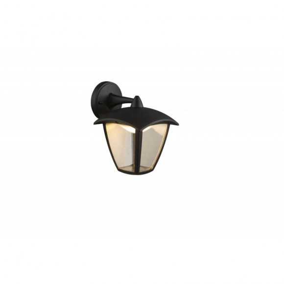 Globo 31826 LED kültéri fali lámpa Delio 1x7W | 360 lm | 3000K | IP44 - fekete