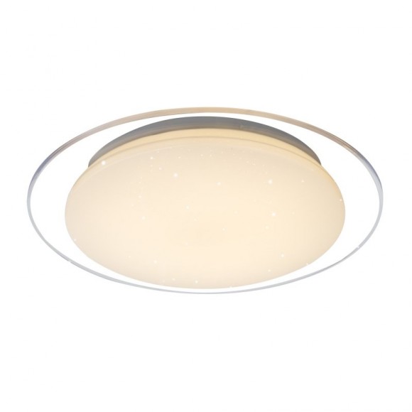 Globo 41315-12 LED mennyezeti lámpa Sajama 1x12W | 700 lm | 3000K-4200K-6400K-csillogó hatás, színrögzítés, fehér
