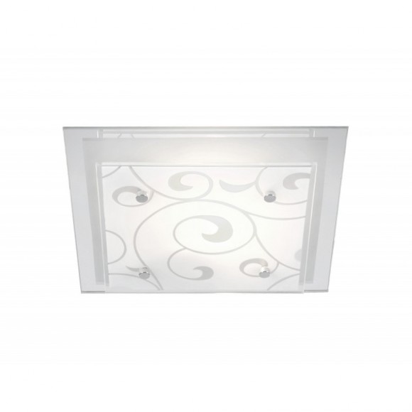 Globo 48062 mennyezeti lámpa Dia 1x60W | E27 - fehér, króm