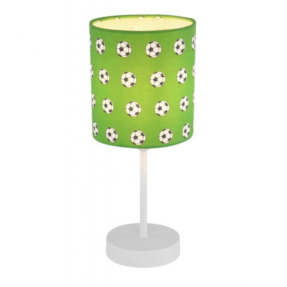 Globo 54009T asztali lámpa Lemmi 1x40W | E14 - zöld, futball