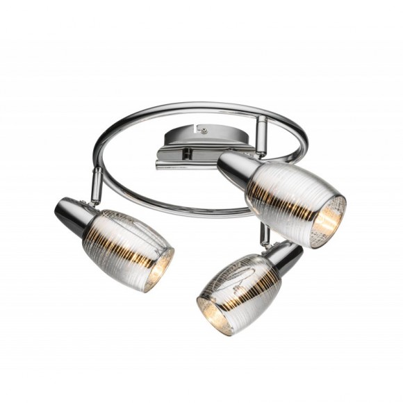 Globo 54986-3 mennyezeti spotlámpa Carson 3x40W | E14 - króm