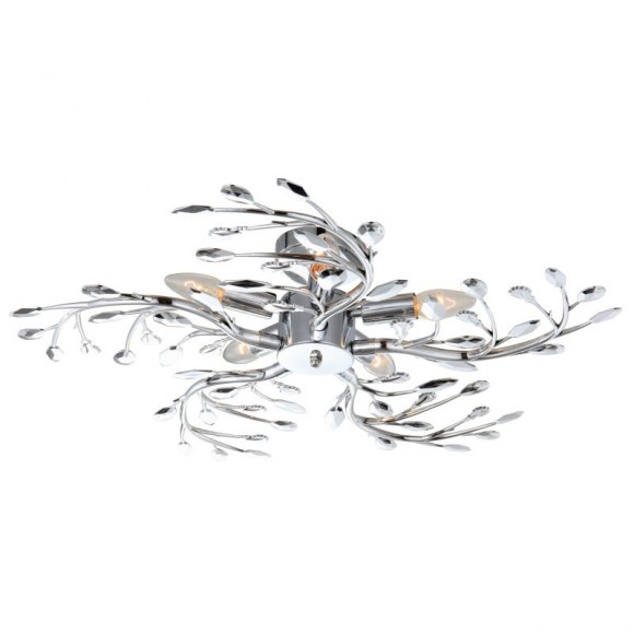 Globo 68546-5 mennyezetre szerelhető lámpa Flash 5x40W | E14 - króm