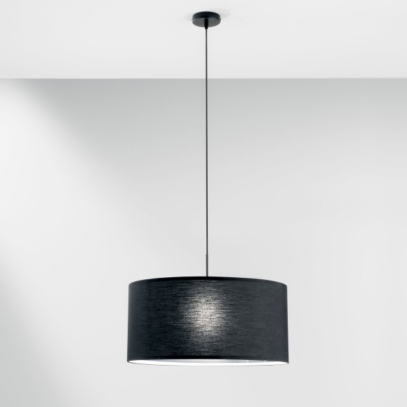 Luce Ambiente Design I-CAPITAL-S53-NER mennyezeti függőlámpa CAPITAL | 1×60W E27 | fekete