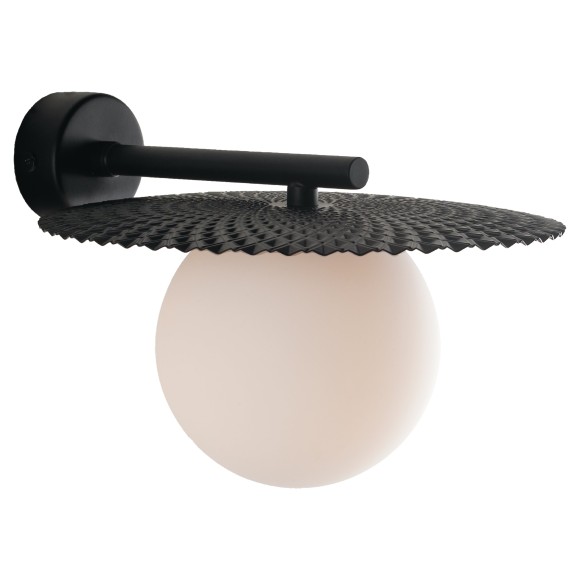Luce Ambiente Design I-CHAPLIN-AP NER fali lámpa CHAPLIN | 1×60W G9 | fekete