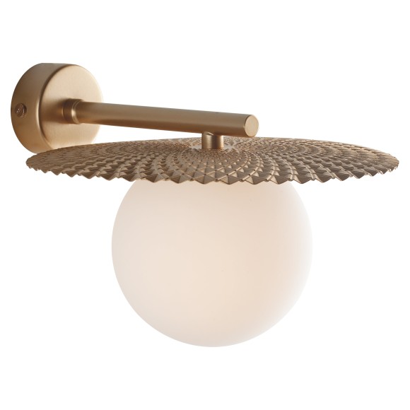 Luce Ambiente Design I-CHAPLIN-AP ORO fali lámpa CHAPLIN | 1×60W G9 | aranyszínű