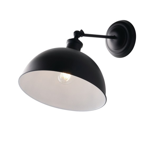 Luce Ambiente Design I-CHARLESTON-AP fali lámpa CHARLESTON | 1×60W E27 | fekete