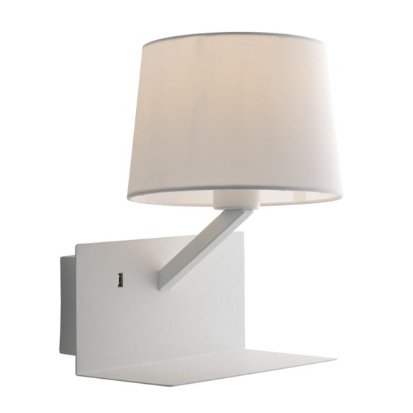 Luce Ambiente Design I-CIAK-AP BCO fali lámpa CIAK | 1×60W E27 | kapcsolóval | fehér