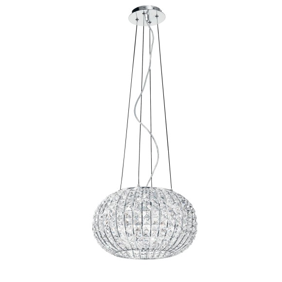 Luce Ambiente Design I-CONCERT/S5 mennyezeti függőlámpa CONCERT | 5×60W E27 | a kábelen | króm