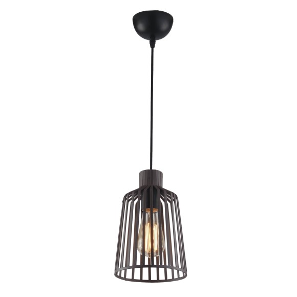 Luce Ambiente Design I-DAYTON-S16 BRO mennyezeti függőlámpa DAYTON | 1×60W E27