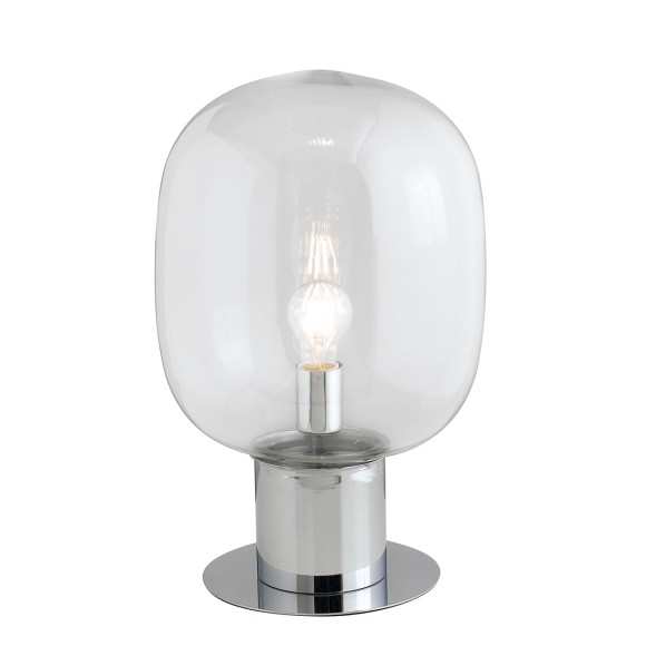 Luce Ambiente Design I-FELLINI-L30 asztali lámpa FELLINI | 1×60W E27 | kapcsolóval | króm