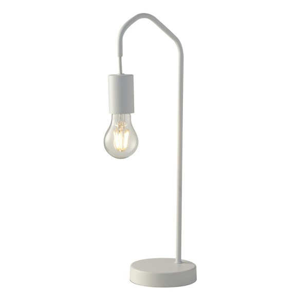 Luce Ambiente Design I-HABITAT-L BCO asztali lámpa HABITAT | 1×60W E27 | kapcsolóval | fehér
