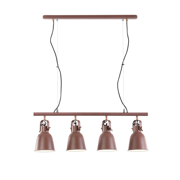 Luce Ambiente Design I-LEGEND-S4 BRO mennyezeti függőlámpa LEGEND E27 | a kábelen