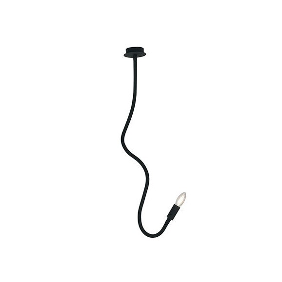 Luce Ambiente Design I-LOVER-1-NERO mennyezeti függőlámpa LOVER E14 | fekete