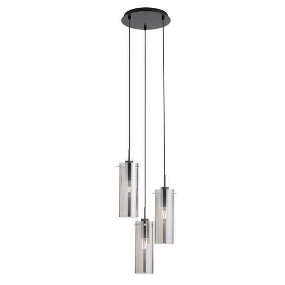 Luce Ambiente Design I-MAGIC-S3-NER mennyezeti függőlámpa MAGIC | 3×60W E27 | fekete