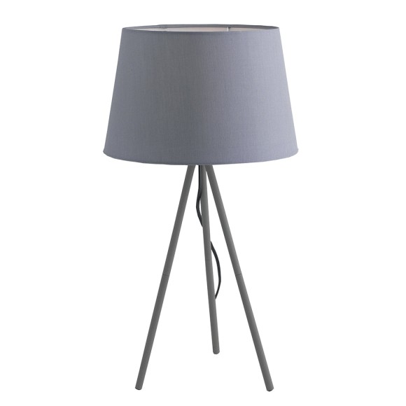Luce Ambiente Design I-MARILYN-L GR asztali lámpa MARILYN | 1×60W E27 | kapcsolóval