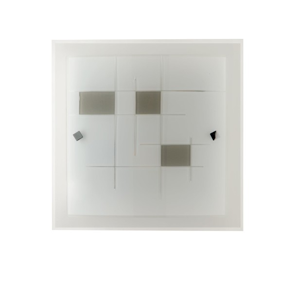 Luce Ambiente Design I-MUSA/PL40 mennyezetre szerelhető lámpa MUSA | 2×60W E27 | fehér