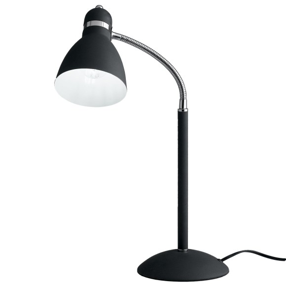 Luce Ambiente Design I-PEOPLE-L NERO asztali lámpa PEOPLE | 1×60W E27 | kapcsolóval | fekete