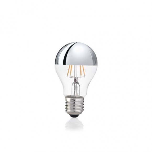 Ideal Lux 123882 LED izzó Filament A60 1x8W | 770lm | 3000K - króm