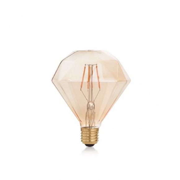 Ideal Lux 201269 LED izzó Vintage 1x5W | E27 | 360lm | 1800K - borostyán