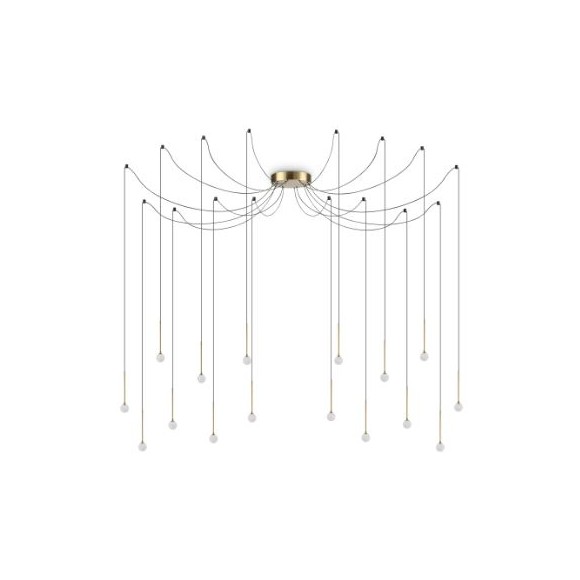 Ideal lux I284019 LED mennyezeti függőlámpa LUCCIOLA | 16W integrált LED forrás | 1500lm | 3000K